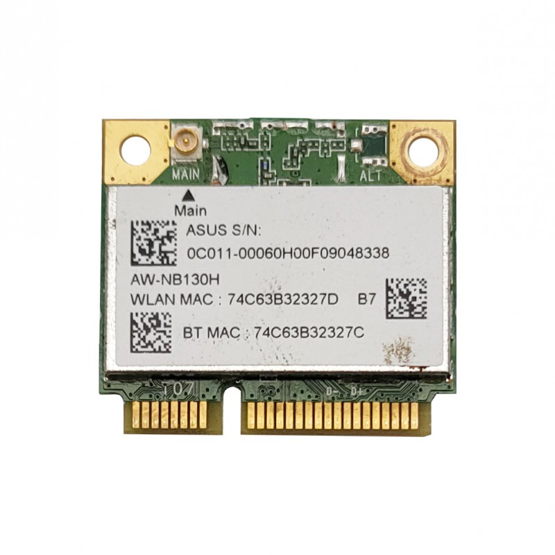 Ασύμαρτη κάρτα δικτύου Mini PCI-E WLAN Azurewave AW-NB130H WIFI Wireless Bluetooth 4.0